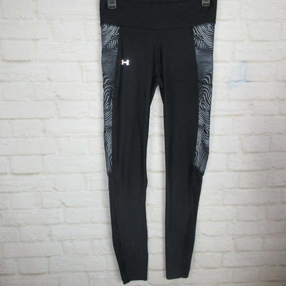 Under Armour Pants - Under Armour women's size M Black Sheer Paneling